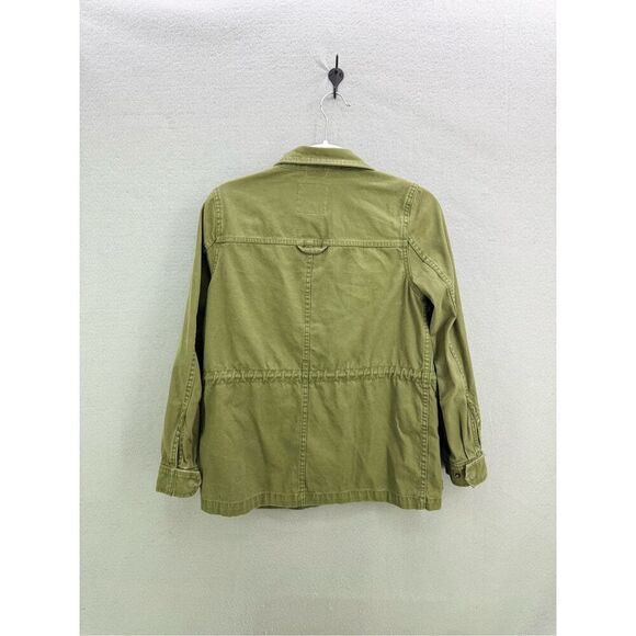 Madewell Womens Green Long Sleeve Military Dispatch Utility Jacket Size Small - Picture 2 of 9